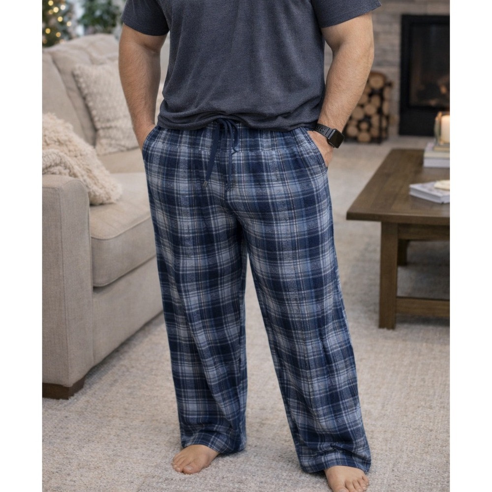Lucky Brand XXL Plaid Pajama Pants Sleepwear‎ Lounge Drawstring Menswear